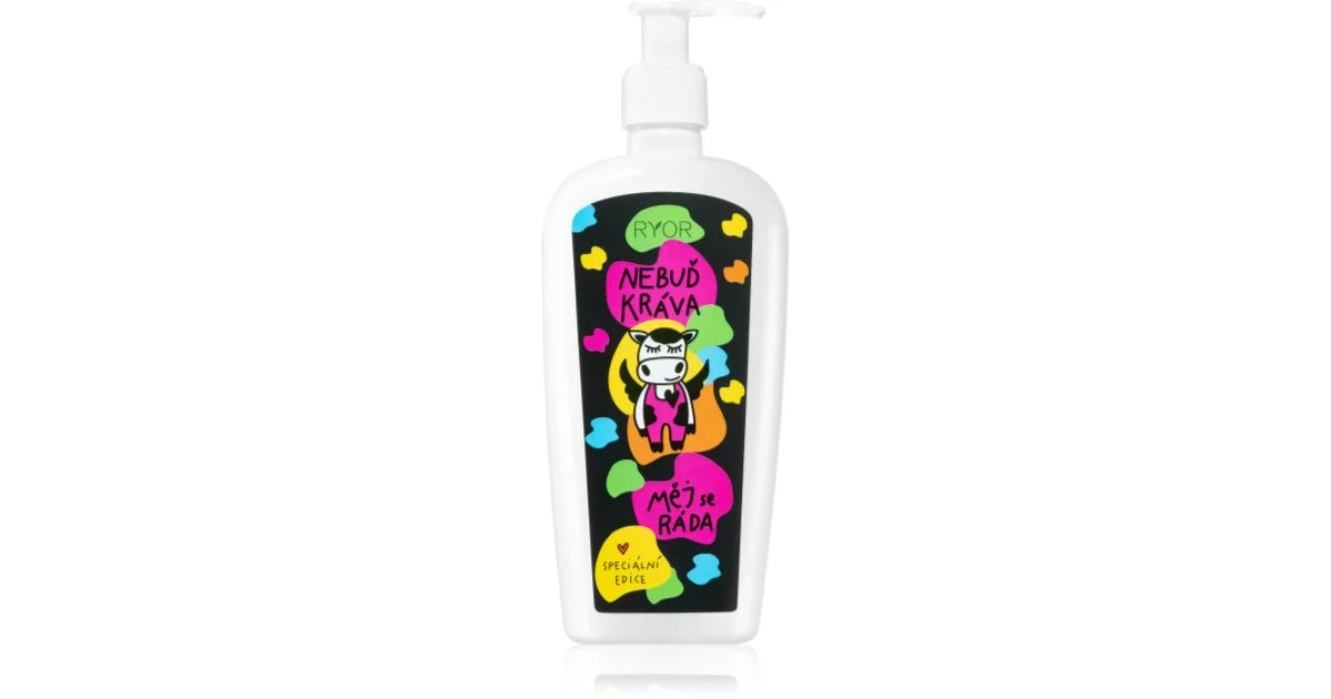 RYOR PuraVida Nebuď KRÁVA latte corpo con aroma di lavanda 300 ml