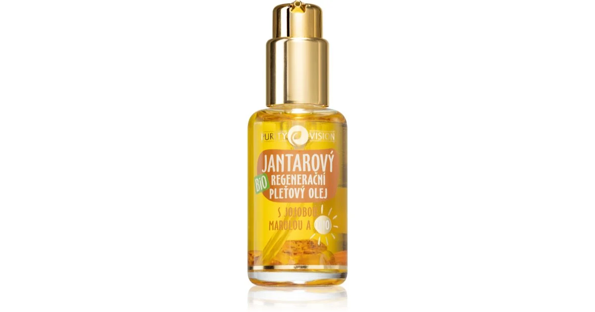 Purity vision Olio rigenerante per la pelle Bio Amber - 45 ml
