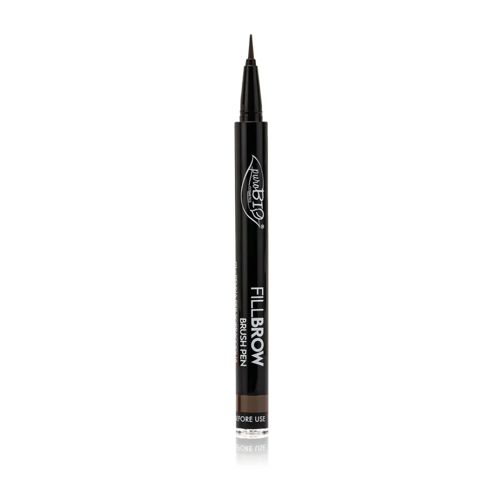 puroBIO Cosmetics Fillbrow matita per sopracciglia colore 03 marrone scuro 0.7 ml