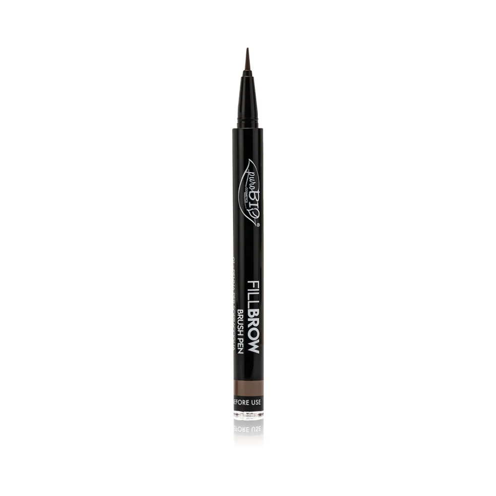 puroBIO Cosmetics Fillbrow matita per sopracciglia colore 02 Soft marrone 0.7 ml