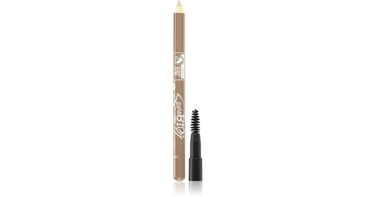 puroBIO Cosmetics matita per sopracciglia colore 27 Ash 1,3 g