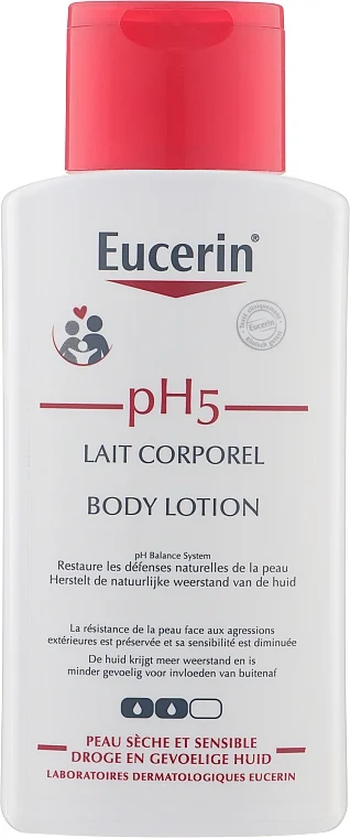 Lozione idratante per pelli sensibili del corpo