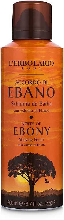 Schiuma da barba "Ebano"