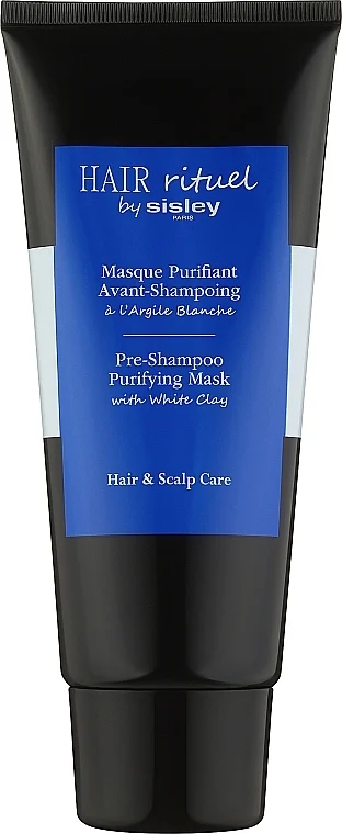Maschera purificante pre-shampoo all'argilla bianca