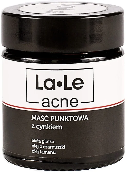 Unguento antiacne con zinco