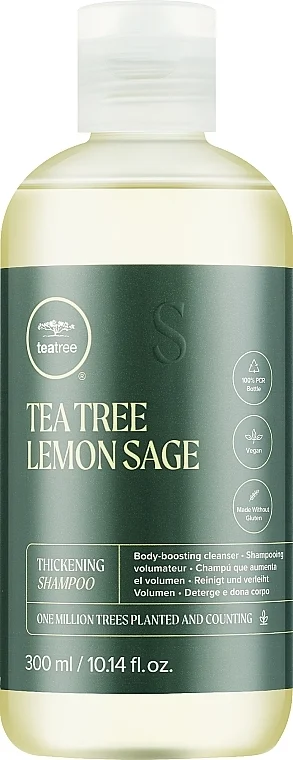 Shampoo all'estratto di tea tree, limone e salvia