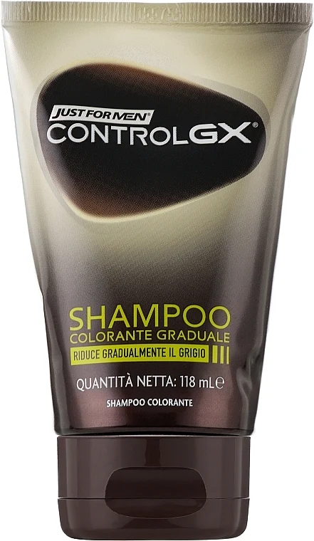 Shampoo per capelli grigi, uomo