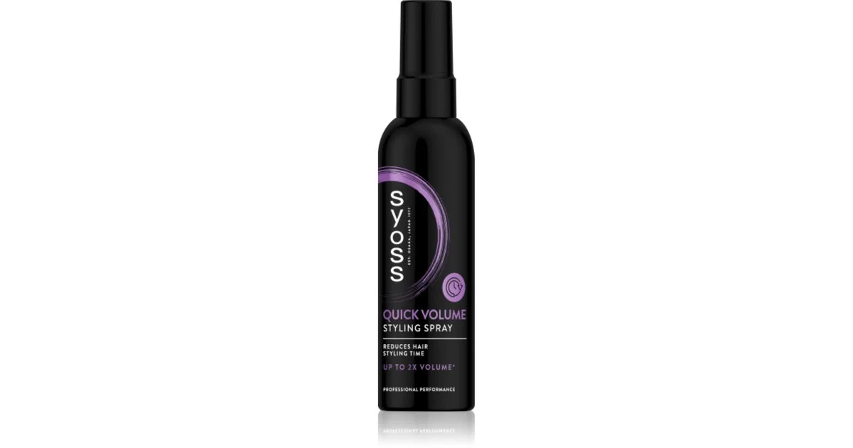 Syoss Quick Volume Styling spray volumizzante durante l'asciugatura 150 ml