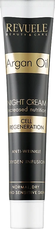 Crema all'olio di argan, da notte