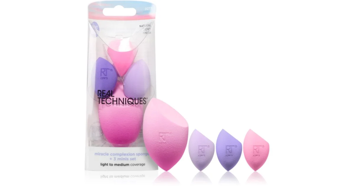Real Techniques Miracle Complexion spugna + 3 mini set