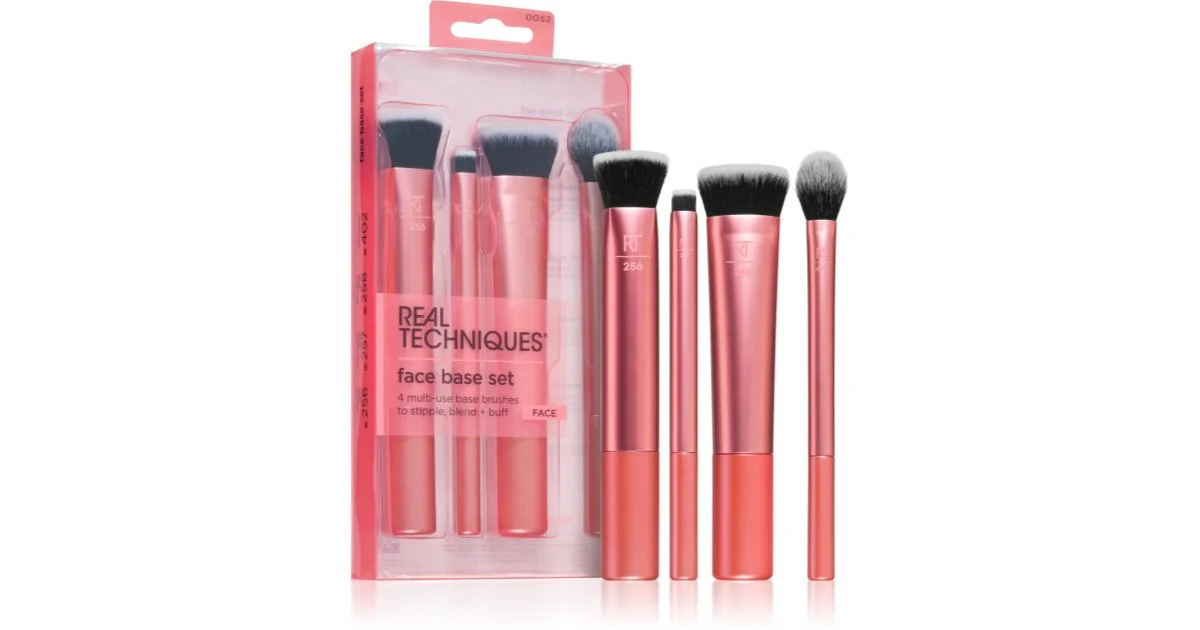 Real Techniques Original Collection set di pennelli per un look perfetto 4 pz
