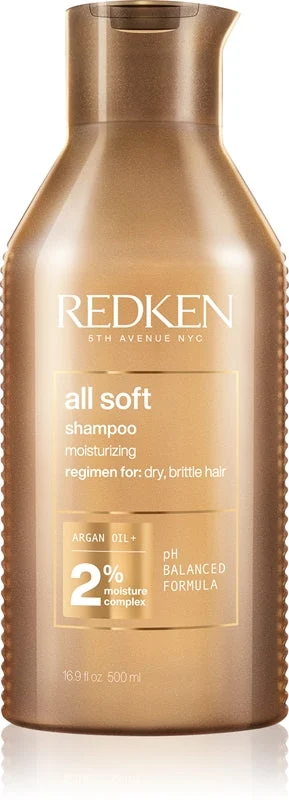 Redken All Soft Shampoo idratante Capelli secchi e ruvidi 500ml