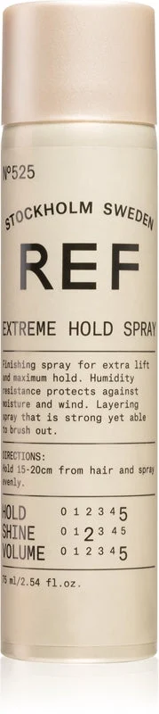 REF Extreme Hold N°525 spray per capelli con fissaggio extra forte 75 ml
