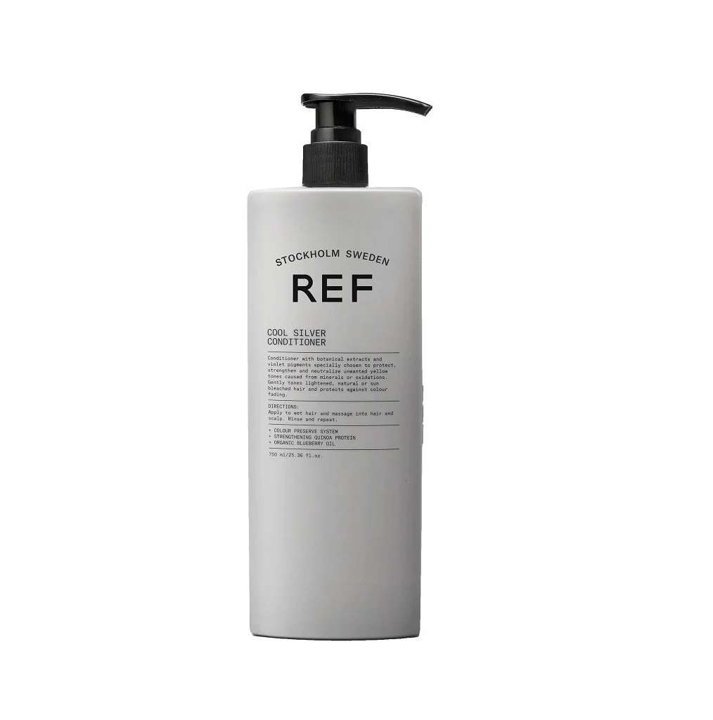 Ref Stockholm, Cool Silver, Senza Solfati, Balsamo per Capelli, Toni Caldi Neutralizzanti, 750 ml