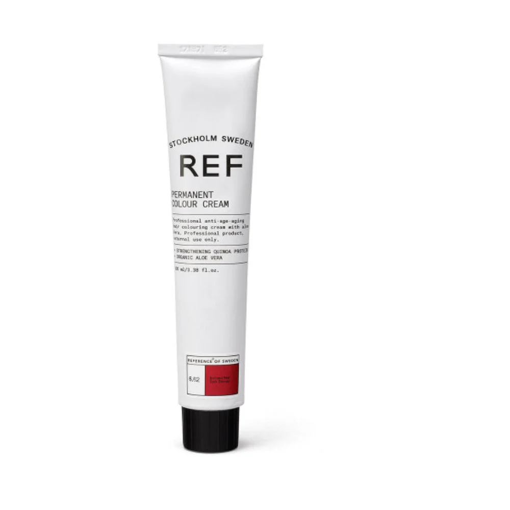 Ref Stockholm, Colore Permanente, Vegano, Tintura Per Capelli Permanente, 8.0 biondo chiaro, 100 ml