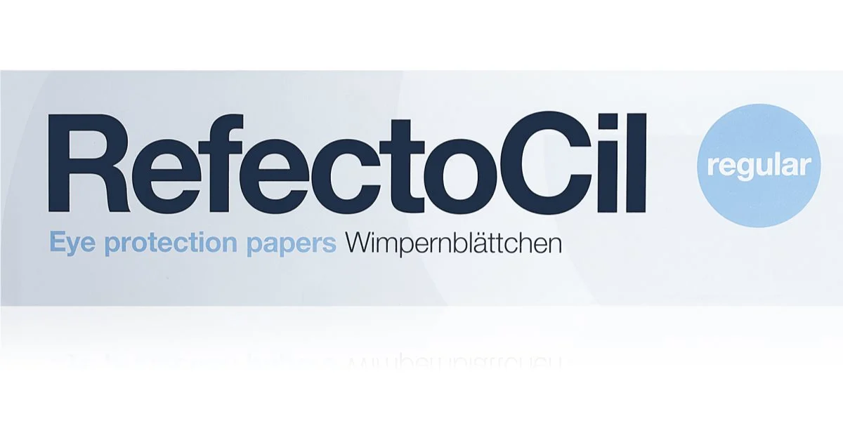 RefectoCil Protection Regular strisce protettive di carta speciale per gli occhi 96 pezzi