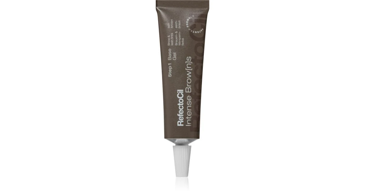 RefectoCil Intense Base Gel tinta per sopracciglia e ciglia con texture in gel colore castano cenere 15 ml