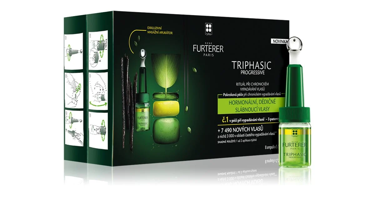 René Furterer Triphasic Trattamento Anticaduta 8 Fiale da 5,5ml