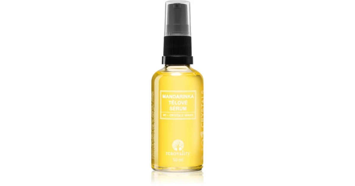 Renovality Crystal series mandarino siero corpo 50 ml