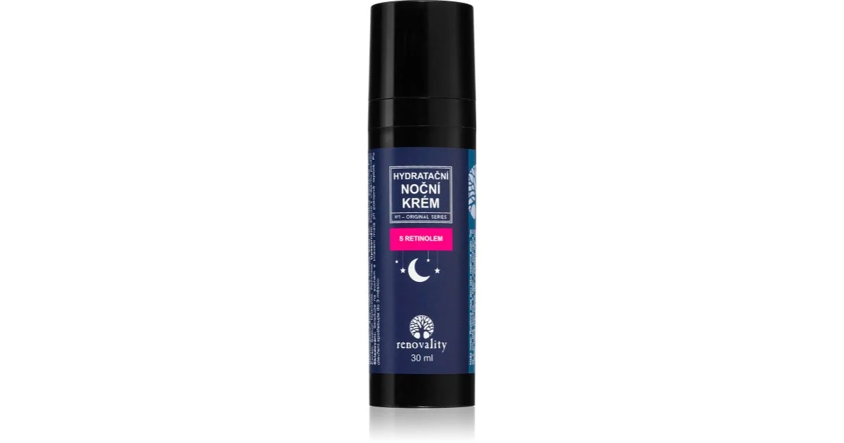 Renovality Crema idratante da notte al retinolo crema antirughe 30 ml