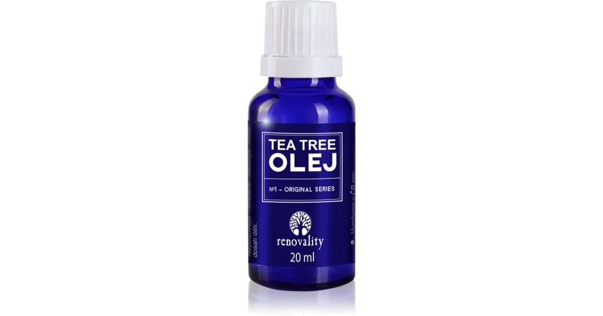 Renovality Renovality Original Series Tea Tree Oil con contagocce - 20 ml