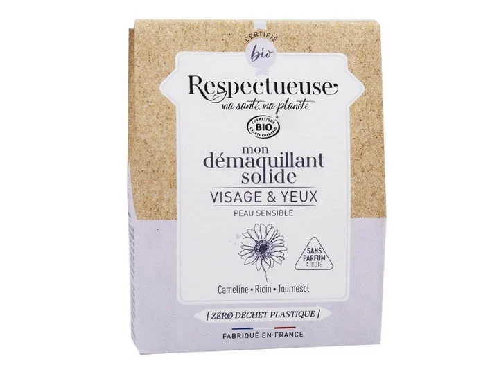 Rispettoso Il Mio Struccante Solido Viso e Occhi Bio 25g