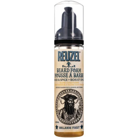 Reuzel Beard Foam Mousse a Barbe Wood & Spice 70ml