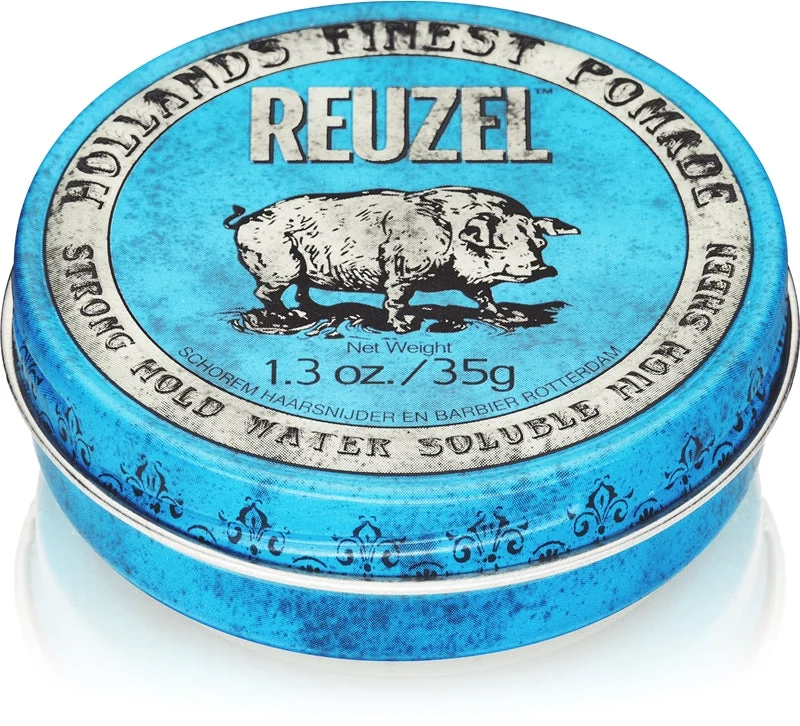 Pomata Reuzel Blu forte tenuta elevata lucentezza 35 g