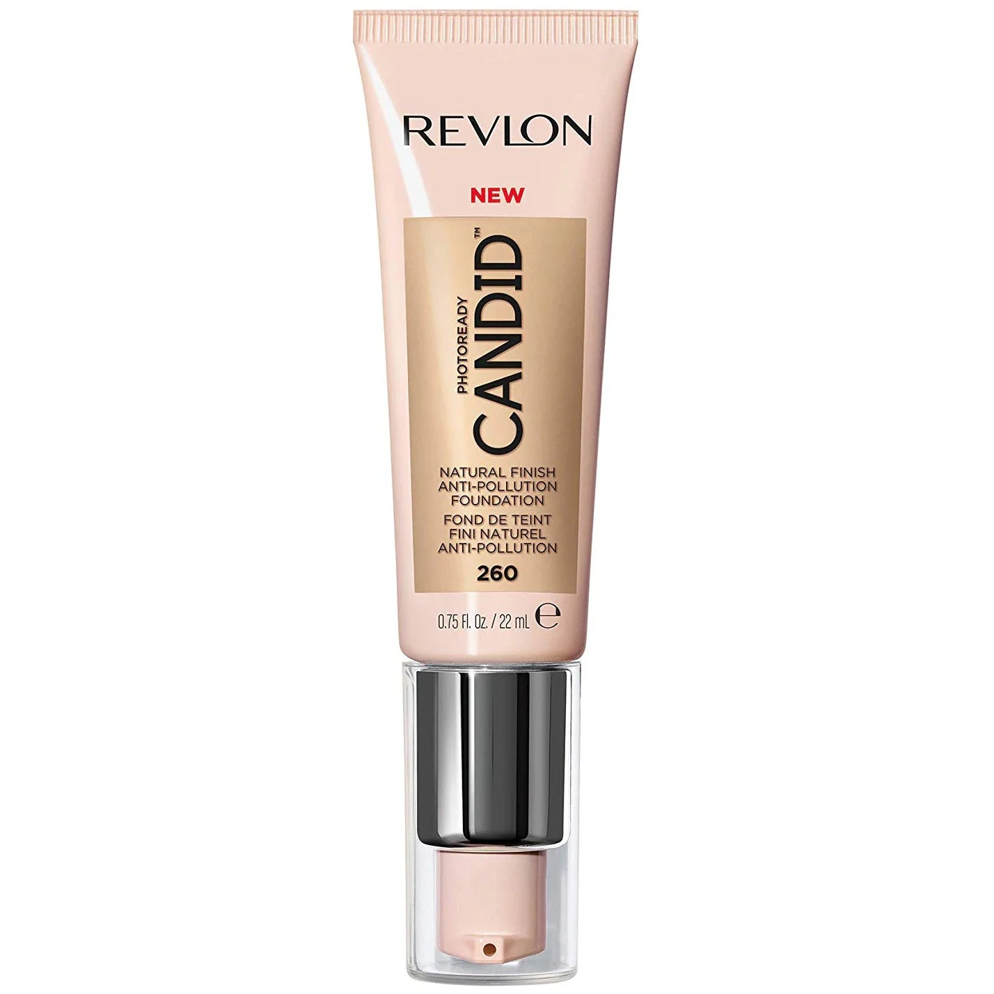 Revlon, PhotoReady Candid, finitura naturale, fondotinta in crema, 260, Chai, 22 ml