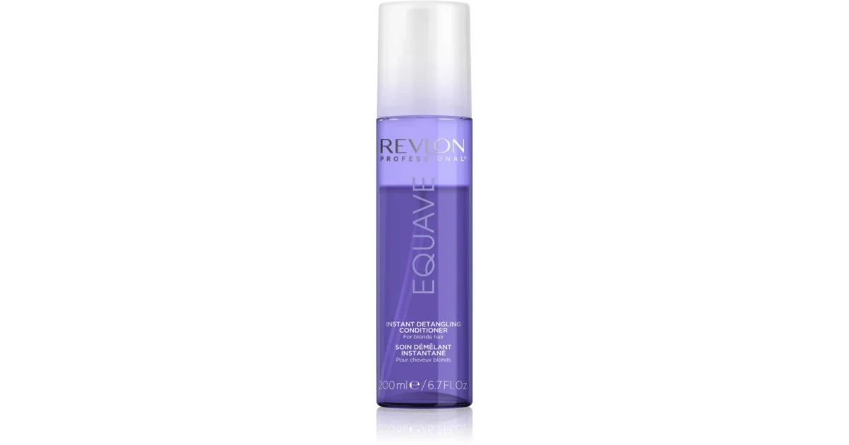 Revlon Equave Instant balsamo per districare facilmente i capelli biondi, 200 ml