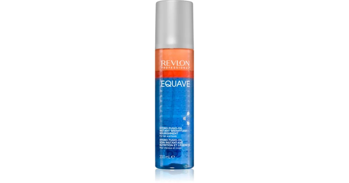 Revlon Professional Equave Hydro Fusio-Oil Nutrizione istantanea senza peso 200 ml