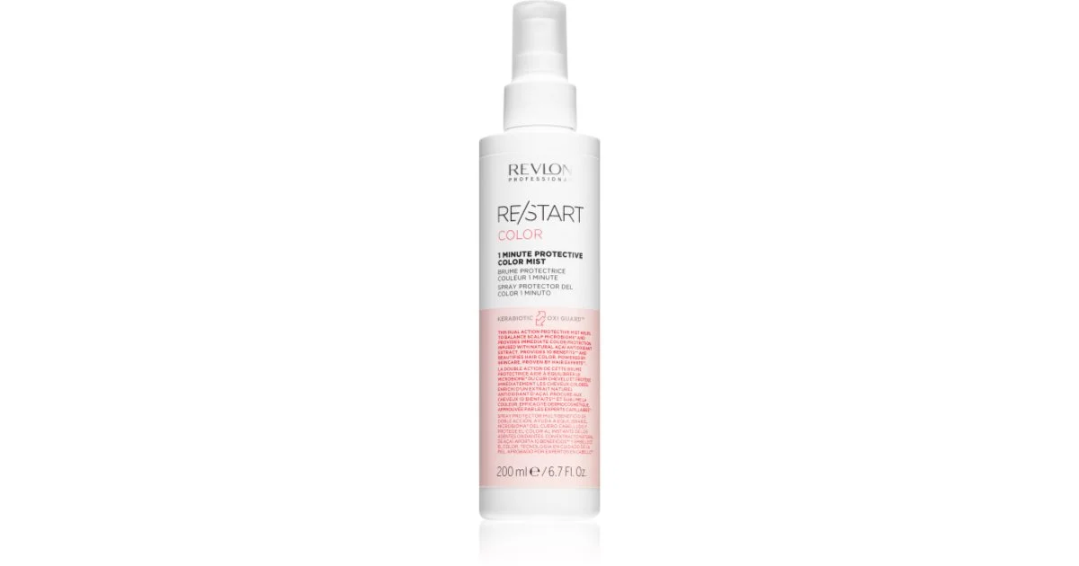 Spray protettivo per capelli colorati Restart Color (1 Minuto Spray Colore Protettivo) 200 ml