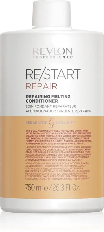 Revlon Professional Re/Start Recovery balsamo rigenerante per capelli rovinati e fragili 750 ml