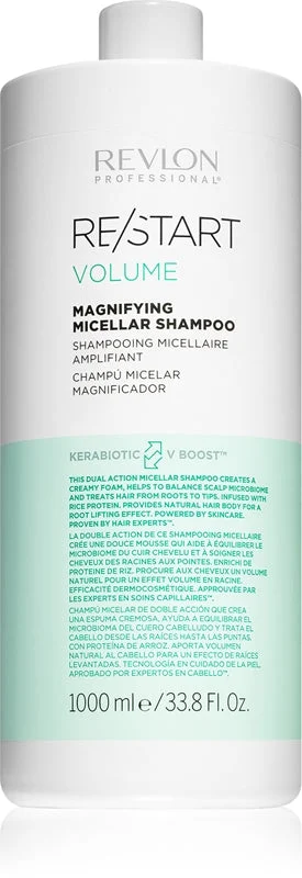 Shampoo micellare per volume dei capelli Restart Volume (Shampoo micellare magnificante) - Volume: 1000 ml