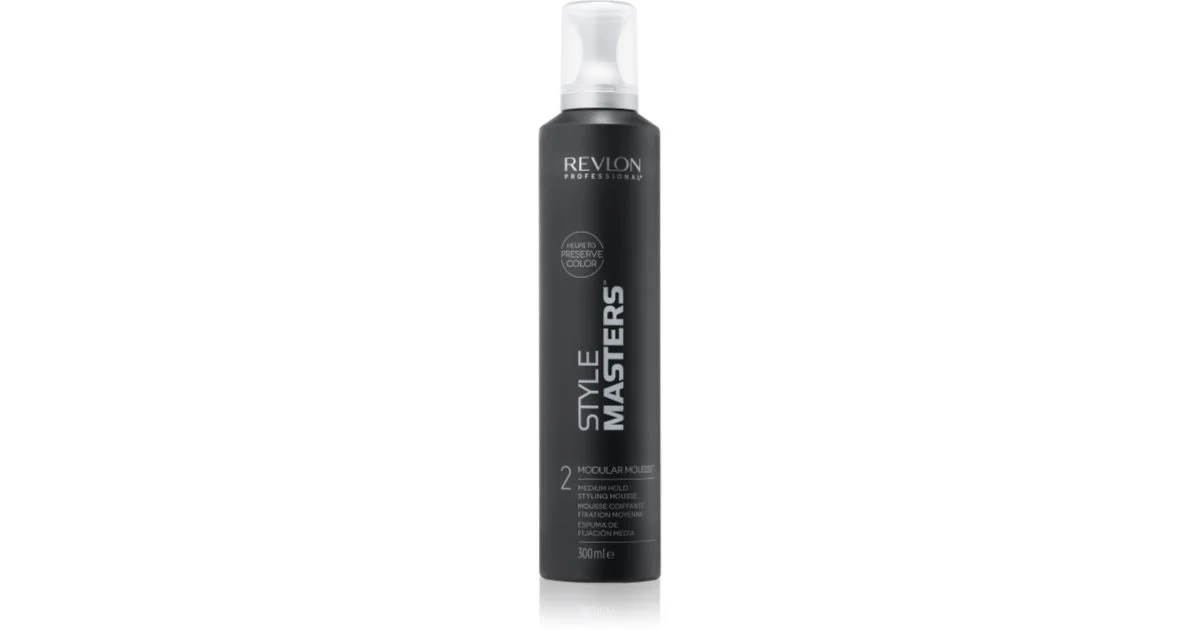 Schiuma moderatamente rinforzante per capelli 2 Style Masters ( Styling Mousse Modular) 300 ml