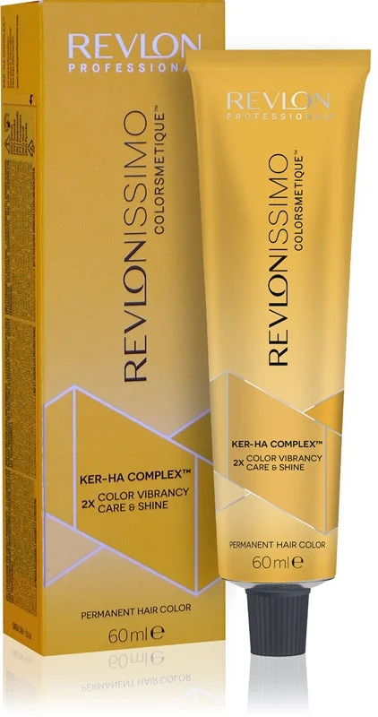 Revlon Professional Revlonissimo Colorsmetique Golden Shades tinta permanente per capelli per sfumature biondo caldo 8.31 60 ml