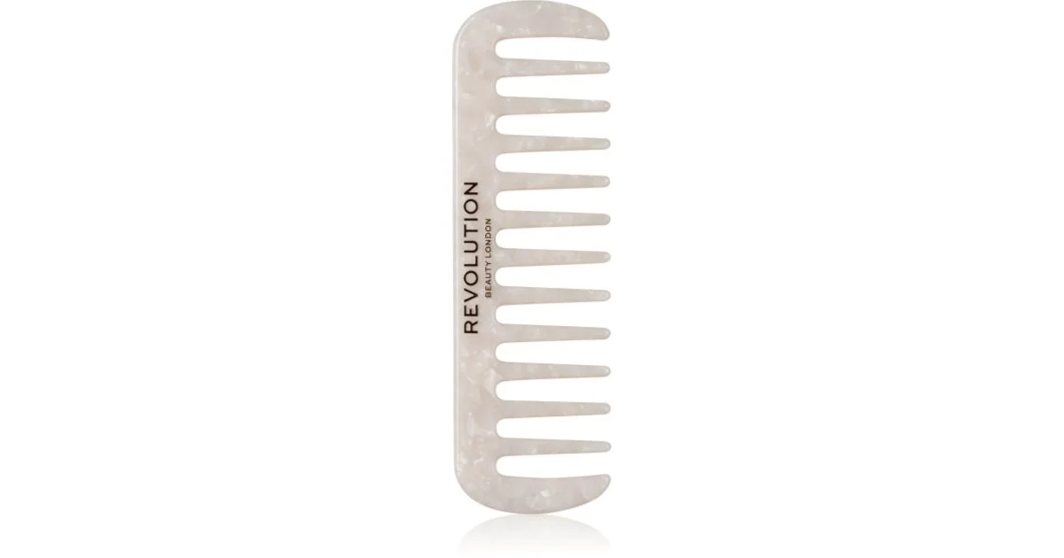 Revolution haircare Pettine naturale a denti larghi (capelli ricci e spessi)