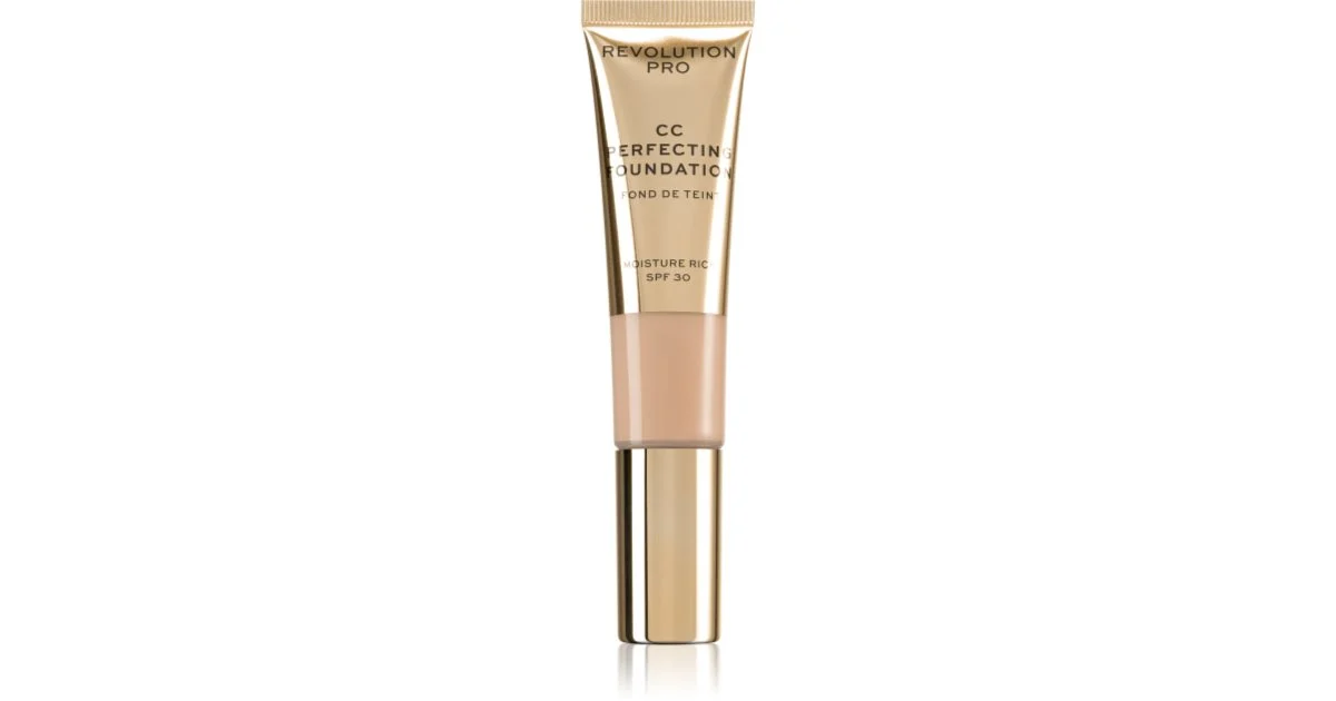 Revolution PRO CC Perfecting fondotinta idratante lisciante SPF 30 colore F1 26 ml