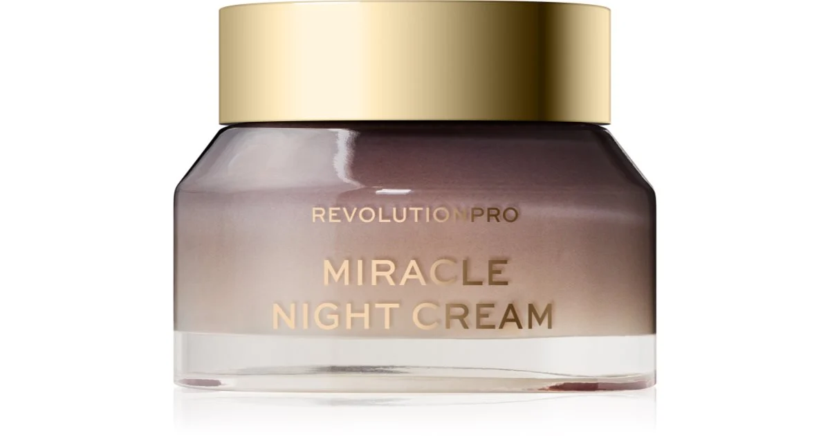 Revolution PRO Miracle crema idratante notte per un look giovane 50 ml