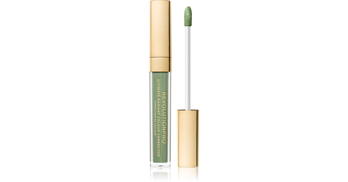 Revolution PRO Ultimate Radiant Colour correttore illuminante per pelli con imperfezioni colore verde 4,5 ml