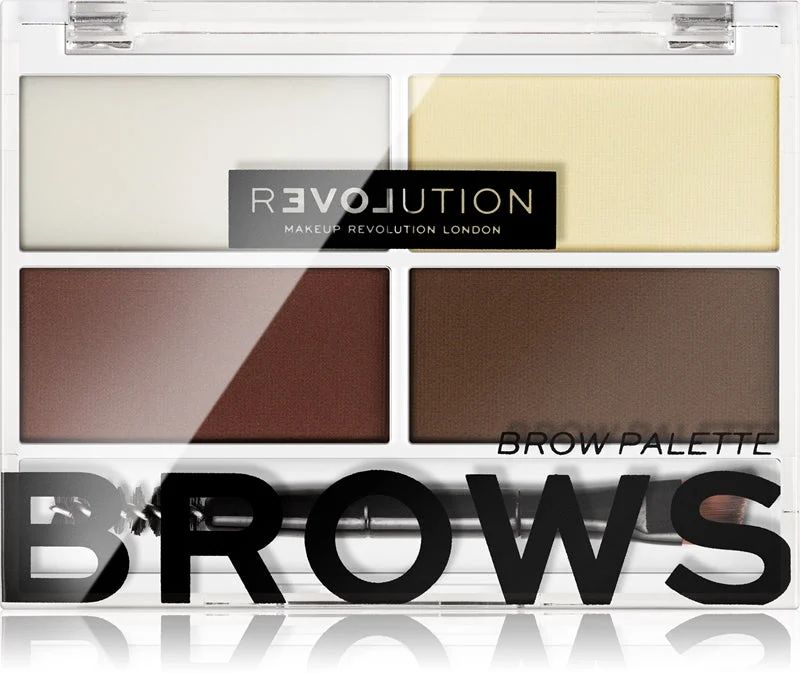 Revolution Relove Colour Cult palette sopracciglia colore scuro 3,2 g
