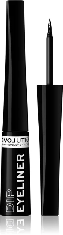 Revolution Relove Dip eyeliner liquido di precisione colore nero 5 ml