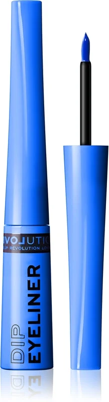 Revolution Relove Dip eyeliner liquido di precisione colore Blue 5 ml