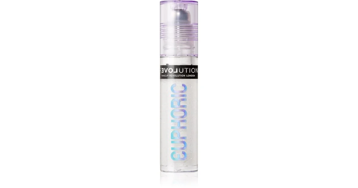 Revolution Relove Euphoric olio labbra con glitter 6 ml