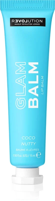 Revolution Relove Glam balsamo per labbra nutriente con profumazione Coco Nutty Coconut 15 g