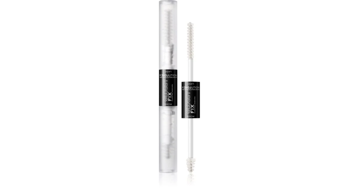 Revolution Relove Glossy mascara trasparente per ciglia e sopracciglia 2 ml