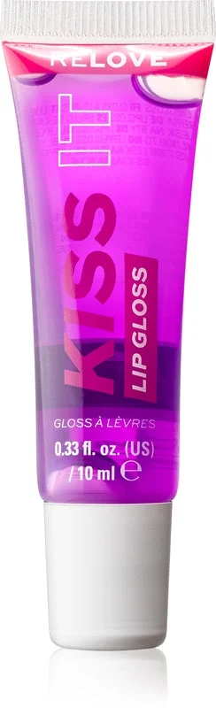 Revolution Relove Kiss It lucidalabbra idratante colore Frutto della passione viola 10 ml