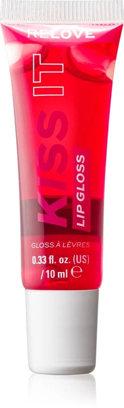 Revolution Relove Kiss It lucidalabbra idratante colore rosso ciliegia 10 ml