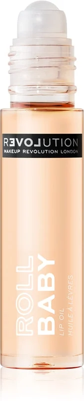 Revolution Relove Roll Baby olio tonificante per le labbra con profumazione Papaya 5 ml