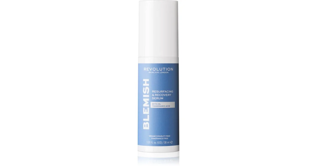 Revolution skincare Siero per la pelle Blemish Resurfacing & Recovery con acido tranexamico 2% - 30 ml
